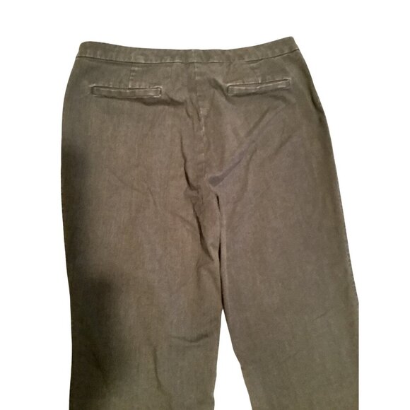 New York & Company Womens Grey Jeans High Rise Flared Size 12 RN 23243 Cotton - Picture 9 of 14